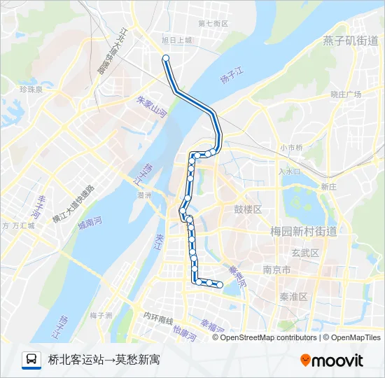 550路 Bus Line Map
