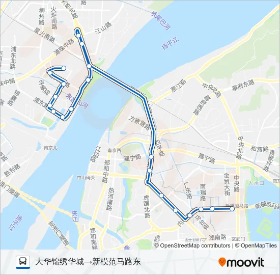 556路 Bus Line Map