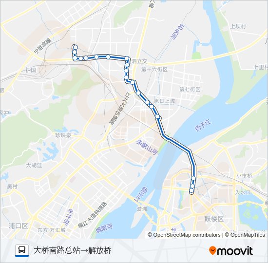 公交574路的线路图