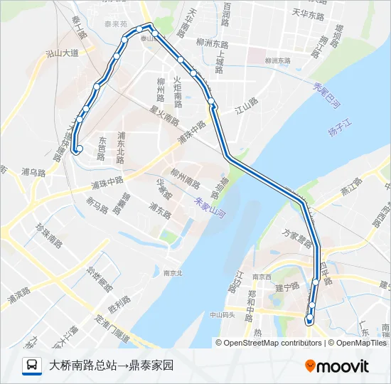583路 Bus Line Map