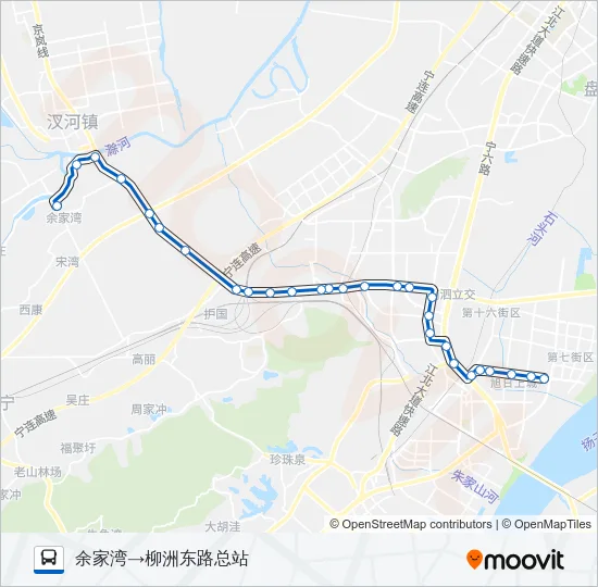 602路 Bus Line Map