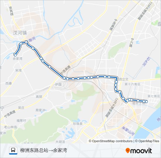 602路 bus Line Map