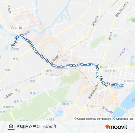 602路 Bus Line Map
