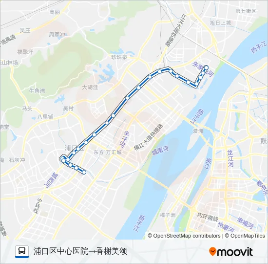 603路 Bus Line Map