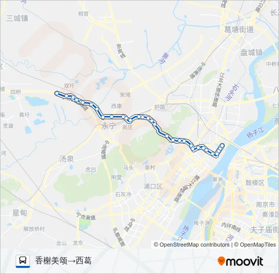 604路 Bus Line Map