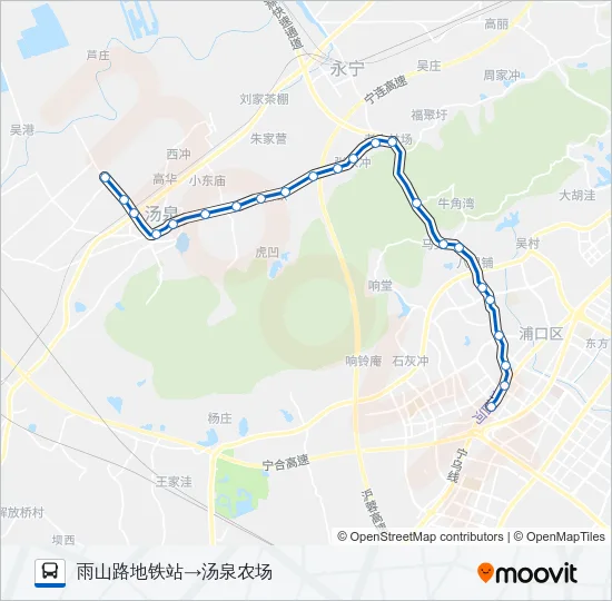 607路 Bus Line Map