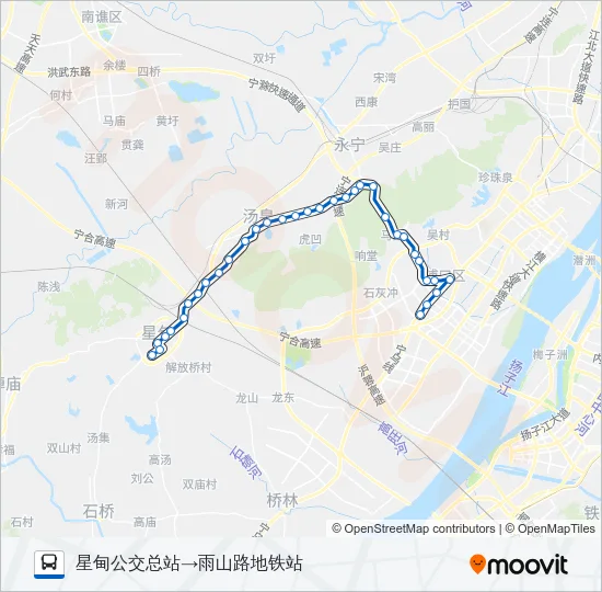 608路 Bus Line Map