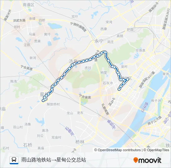 608路 Bus Line Map