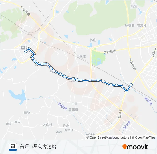 609路 Bus Line Map