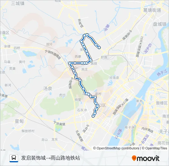 610路 Bus Line Map