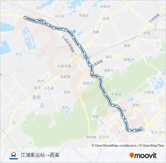 611路 Bus Line Map