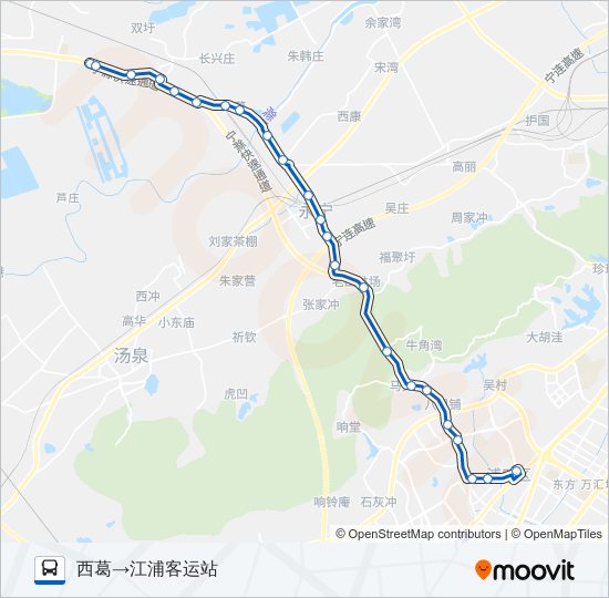 611路 bus Line Map