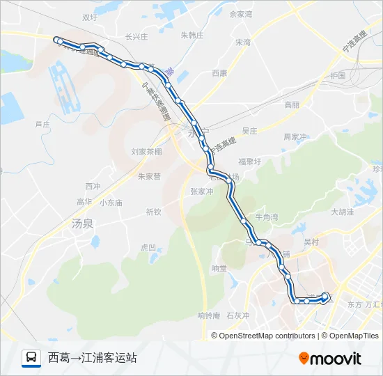 611路 Bus Line Map