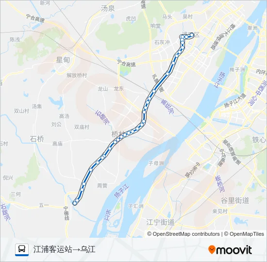 公交612路的线路图