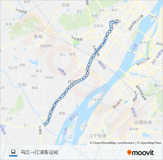 公交612路的线路图