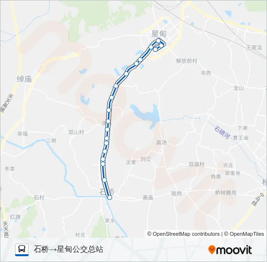 613路 Bus Line Map