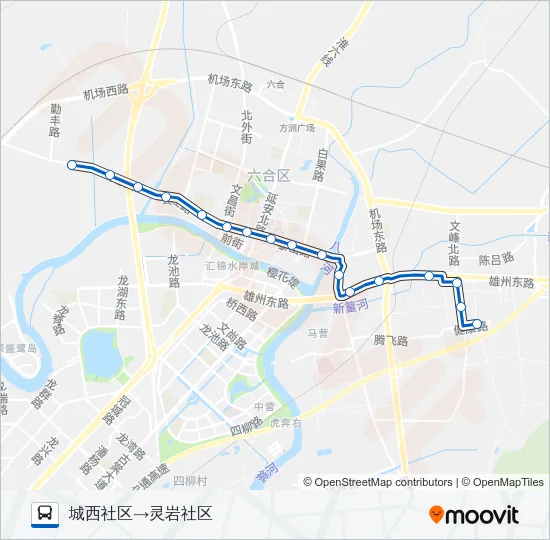 615路 Bus Line Map