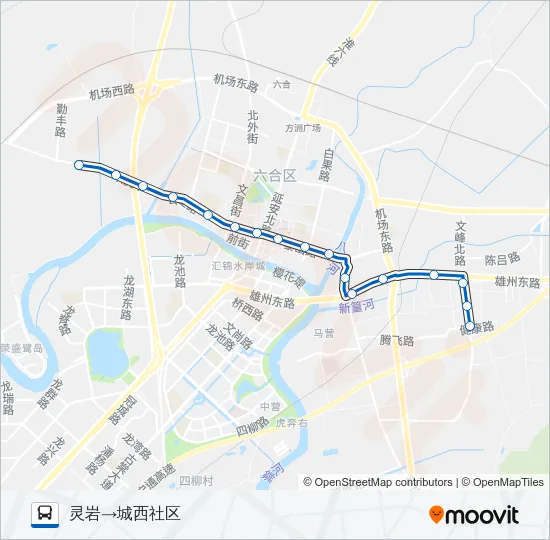 615路 Bus Line Map