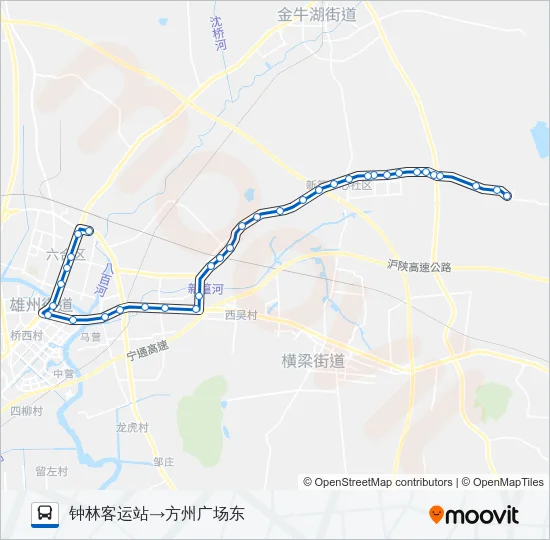 617路 Bus Line Map