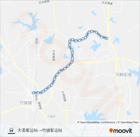 620路 Bus Line Map