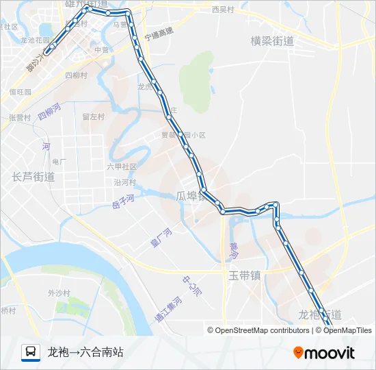 621路 Bus Line Map