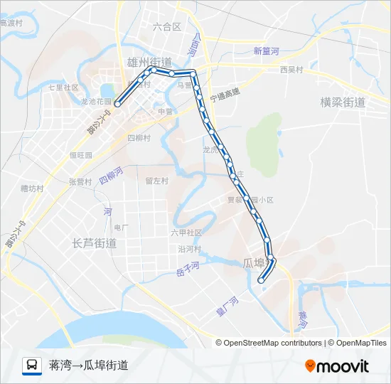 622路 Bus Line Map