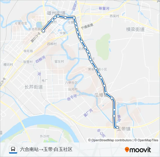 623路 Bus Line Map