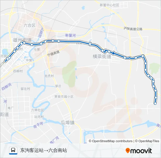 624路 Bus Line Map