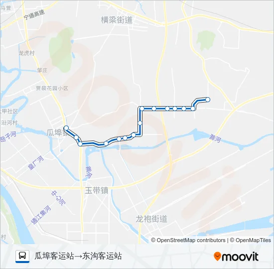 625路 Bus Line Map