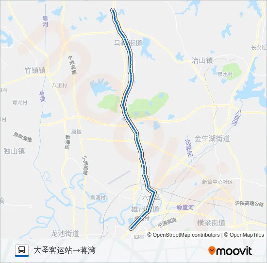 631路 Bus Line Map
