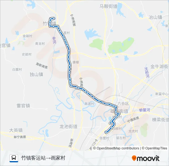 632路 Bus Line Map