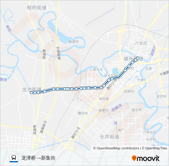 634路 Bus Line Map