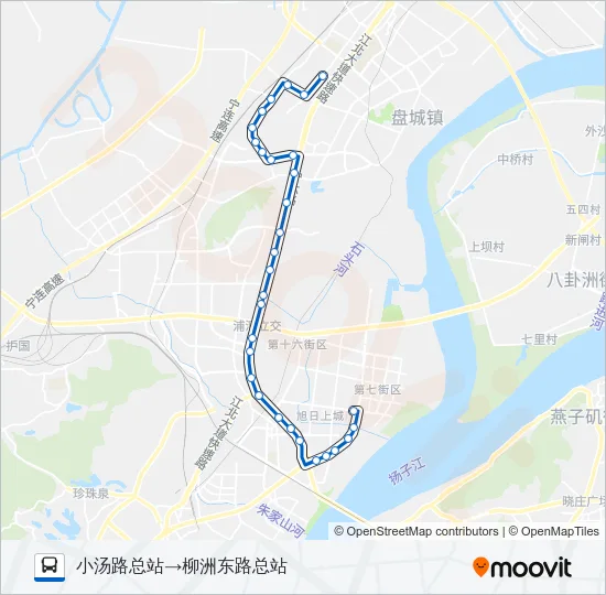 636路 Bus Line Map
