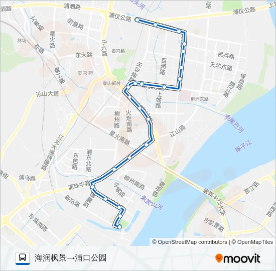 637路 Bus Line Map