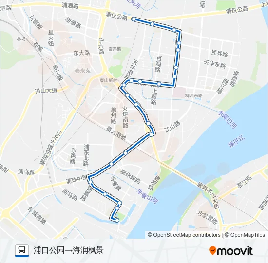 637路 Bus Line Map