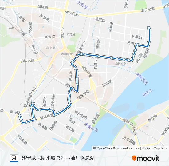 638路 Bus Line Map