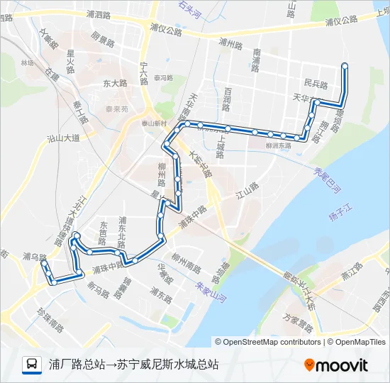 638路 Bus Line Map