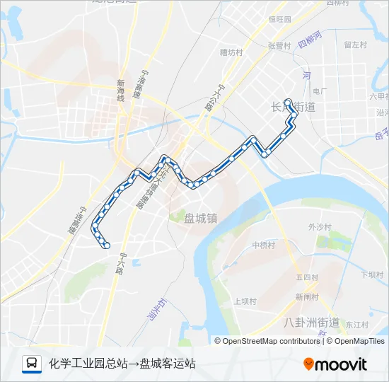 644路 Bus Line Map