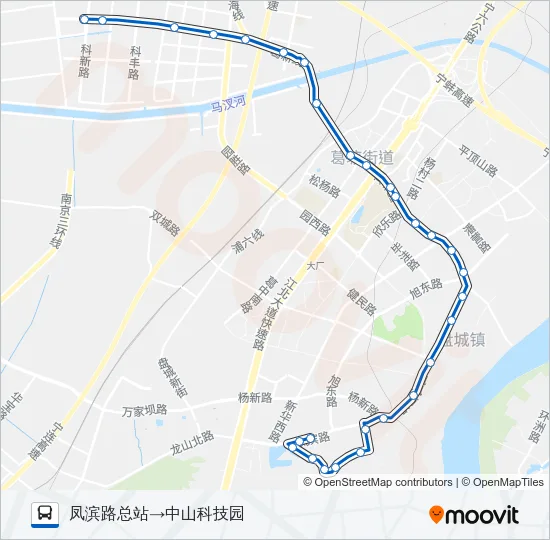647路 Bus Line Map
