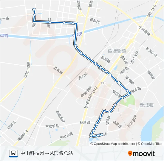 649路 Bus Line Map