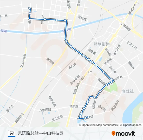 649路 Bus Line Map
