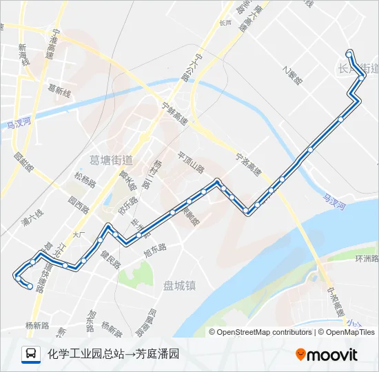 652路 Bus Line Map