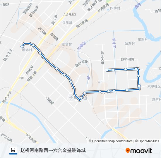 公交653路线路图图片