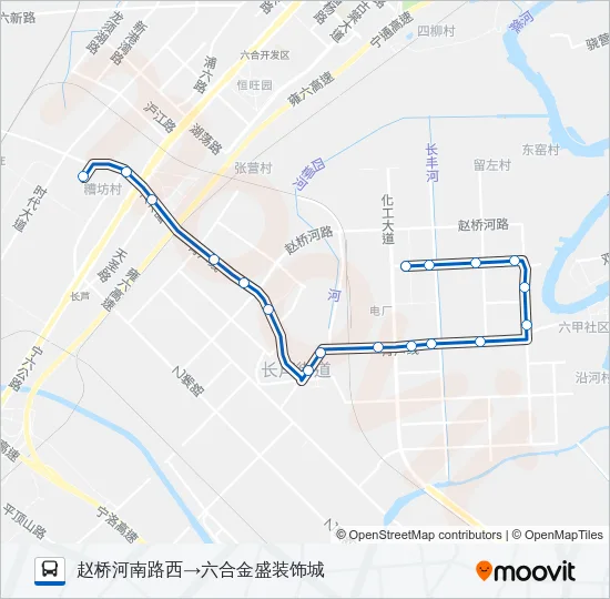 653路 Bus Line Map