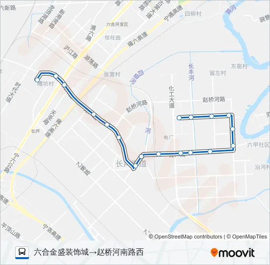 653路 Bus Line Map