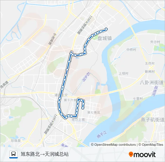 656路 Bus Line Map