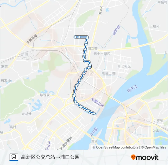 664路 Bus Line Map