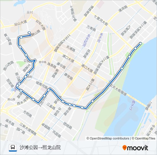 公交682路的线路图