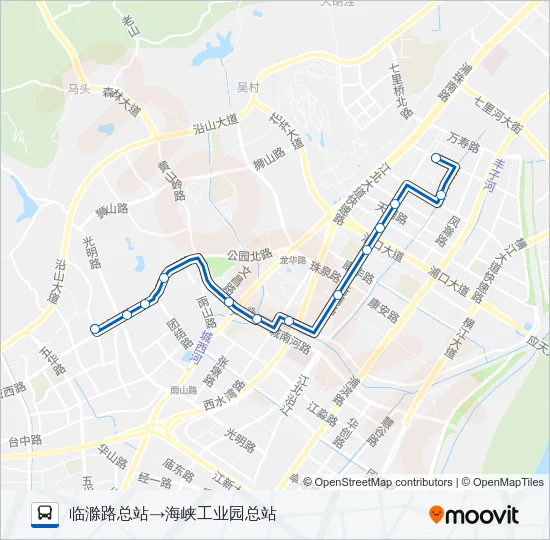 683路 Bus Line Map