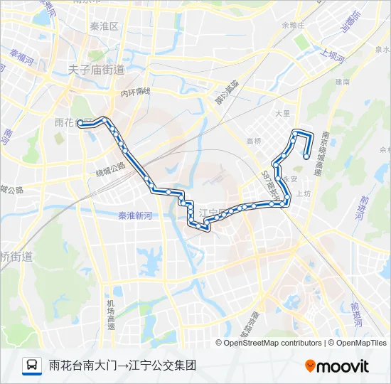 702路 Bus Line Map